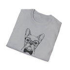 French Bulldog with Glasses T-Shirt