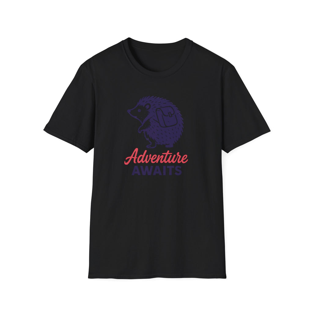 Adventure Awaits Hedgehog T-Shirt