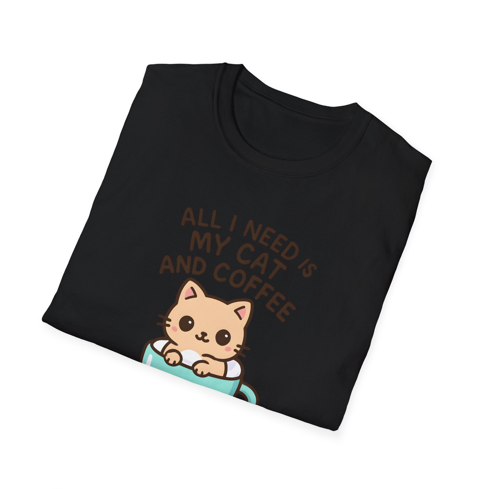Cat in Coffee Cup T-Shirt