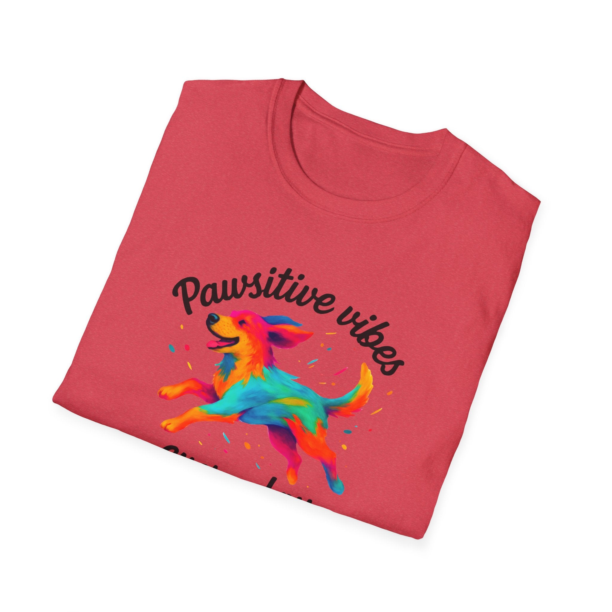 Colorful Running Dog T-Shirt