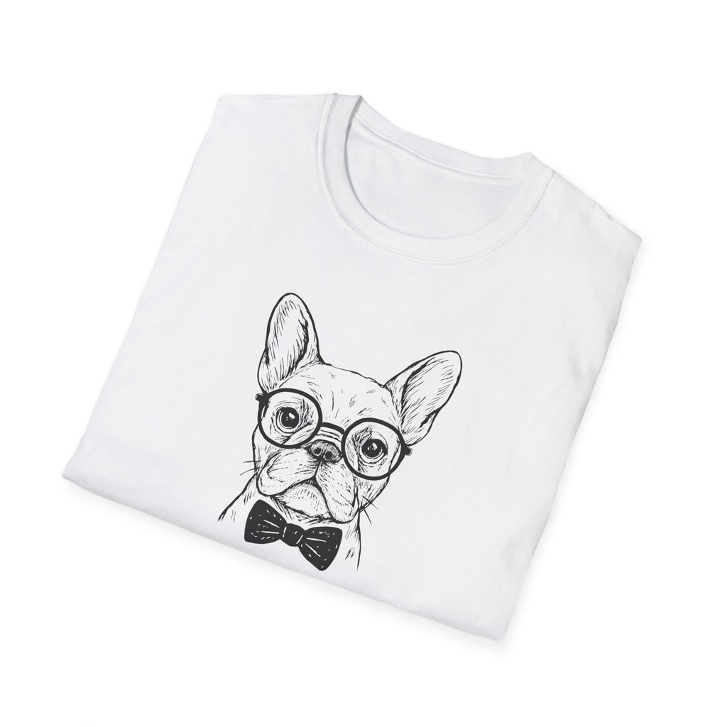 French Bulldog with Glasses T-Shirt