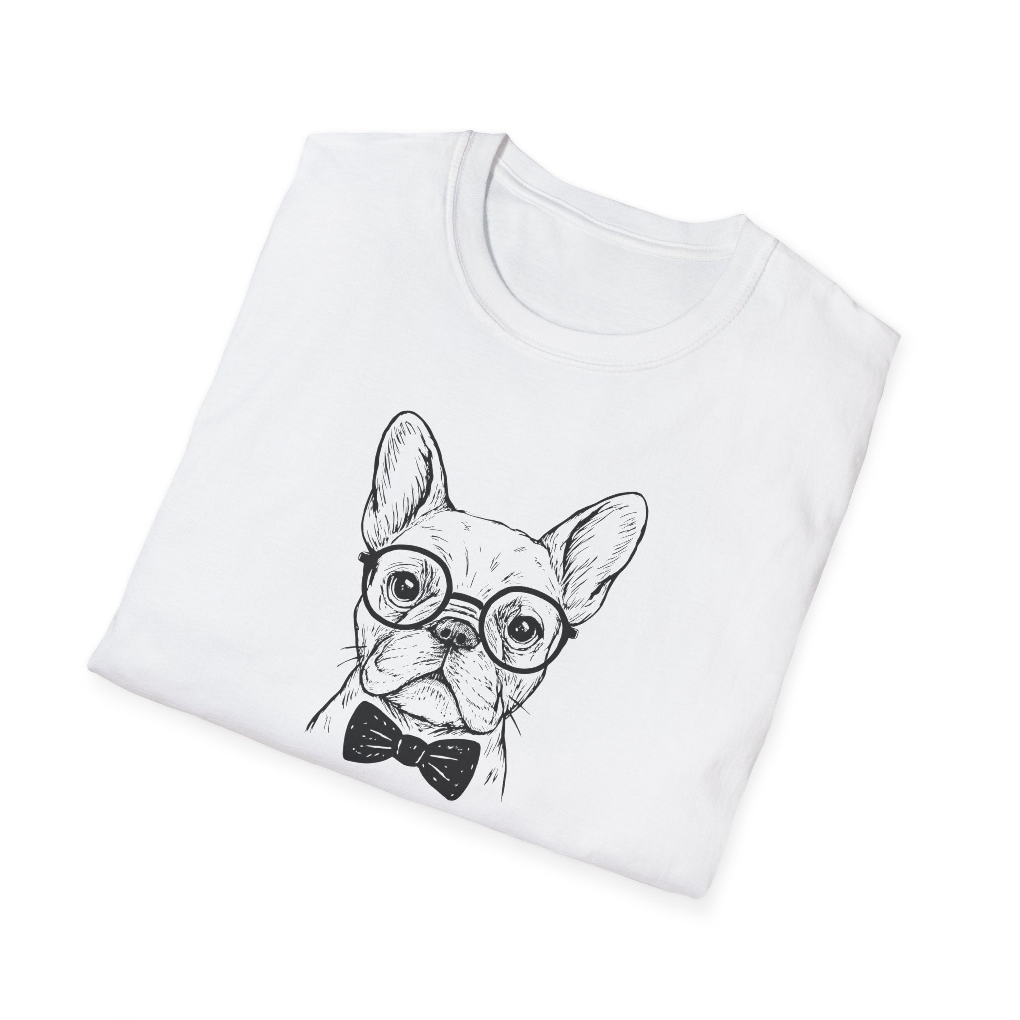 French Bulldog with Glasses T-Shirt