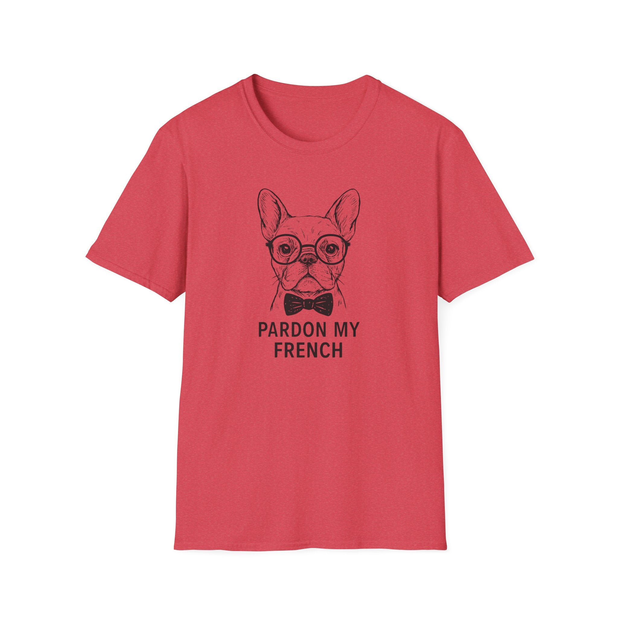 French Bulldog with Glasses T-Shirt