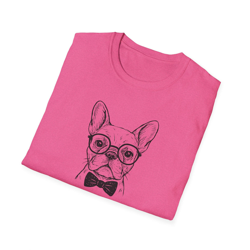 French Bulldog with Glasses T-Shirt