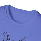 French Bulldog with Glasses T-Shirt